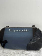 PLYMOUTH VANITY MIRROR FOR VISOR MOPAR Vintage 8x4” picture