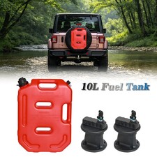 10L 2.6Gallon Fuel Can Emergency Backup Gas Tank for Jeep Offroad SUV ATV w/Lock picture
