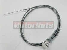 Chrome Universal 6'Ft Carburetor Manual Choke Cable Hot Rat Rod Holley Edelbrock picture