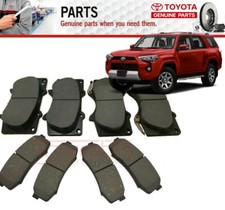 OEM 2002-2021 Toyota 4Runner Front &Rear Brake Pads 04465-AZ200/04466-AZ103 picture