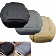 Universal Full Surrounded Car Front Cover PU Leather Cushion Bottom Seat Pad Mat picture
