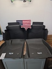 OEM 2019-2024 Cadillac XT4 Front & Rear All Weather Floor Liners 86772007 Black picture