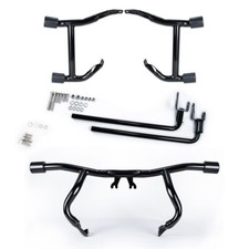 Saddlebag Guard Rails Bag Guards Front Highway Engine Guard For Harley Touring picture