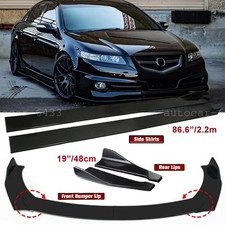 For 1995-2014 Acura TL Side Skirt Rear Lip Front Bumper Lip Splitter Spoiler picture