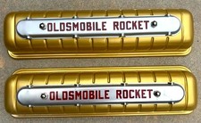 1949 1950 OLDSMOBILE Valve Covers with wire routing plates picture