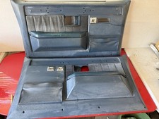 1981-91 Chevy C10 Suburban, Crew Cab Blue Door Panels Pair picture