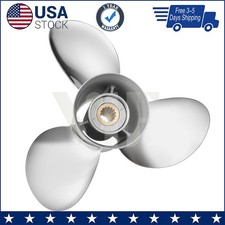 13 1/2 x 15 Stainless Outboard Boat Propeller For Honda Engines 60-130HP 15Tooth picture