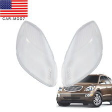1 Pair For 2008-2012 Buick Enclave Transparent Headlight Headlamp Cover Lens picture