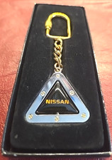 Vintage Nissan 90's Dealership Key Chain ring with original box New old Stock picture
