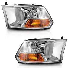 WEELMOTO For 2009-2012 Dodge Ram 1500 2500 3500 Headlights Assembly Headlamps picture