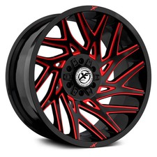 XF Off-Road XF-229 Wheel 20x9 (0, 6x139.7, 106.4) Black Single Rim picture