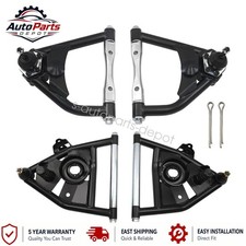 Fit 1973-1987 Chevry GMC C10 Tubular Control Arms Set OF 4 Upper And Lower picture