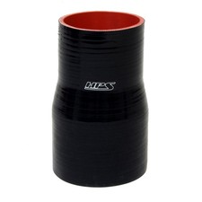 HPS HTSR-300-400-L4-BLK Silicone Reducer Coupler Hose Black Length 4in. picture