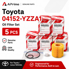 5 PACK TOYOTA LEXUS SCION ENGINE OIL FILTER 04152-YZZA1 Free & Fast Shipping picture