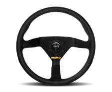 Momo MOD78 Steering Wheel 320 mm - Black Leather/Black Spokes picture