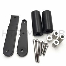 No Cut Frame Slider Crash Protector For Kawasaki Ninja 650 EX650 650R (09-11)Bla picture