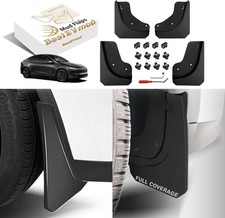 BestEvMod Upgrade Mud Flaps Splash Guards Compatible with 2026 New Tesla Model Y picture
