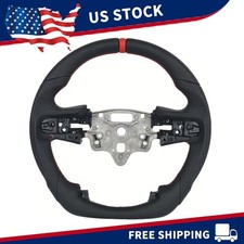 For 2019-2026 Chevy Silverado Sport Steering Wheel 2021-24 Suburban Full Leather picture