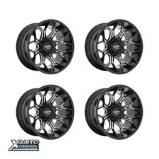 Moto Metal MO808 Sniper Gloss Black Milled 20X9 6X135/6X139.7 00mm (Set of 4) picture