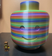 Multicolor 3D Printed Head 9.5