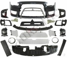  Front Bumper GRILLE Set fits 2008 -16 Mitsubishi Lancer Evolution EVO GSR picture