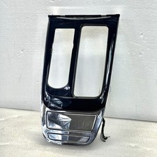 16-19 JAGUAR XJ CENTER CONSOLE CHROME BEZEL SHIFTER PLATE AW93-F046C34A02 OEM picture