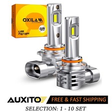 2-20X H10 9140 9145 LED Headlight Fog Light Bulb Hi Low Beam 6500K White Canbus picture
