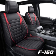 5X Car Leather Protector Seat Cover For 2009-2024 Ford F150 17-24 F250 F350 F450 picture