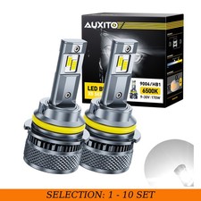 2-20X 9004 LED Headlight Bulbs High Low Beam Super Bright 6500K White Canbus X5 picture