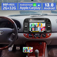 64G Large Memory For Toyota Camry 2000-2006 Car Stereo Android 13 Carplay Radio picture