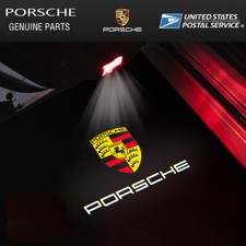 2Pcs HD LED Laser Projector Lights for PORSCHE Cayenne 2011-2017 Macan 2014-24 picture
