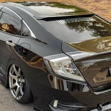 Clear LED Tail Lights Assembly Fits Honda Civic 2016-2021 Sedan Chrome Housing picture