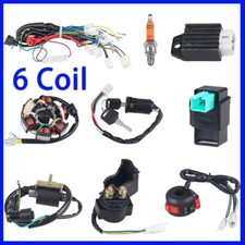 Wire Harness 6 Coil Stator CDI Wiring Harness for 125CC 110cc ATV Taotao 4Stroke picture