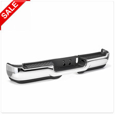 Fit 2019-2024 2023 DODGE RAM 2500 3500 Rear Step Bumper Assembly W/o Park Chrome picture