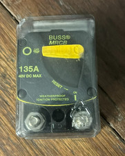 Eaton Bussmann Boat Circuit Breaker 187135F-03-1 | 135A 48V Manual picture