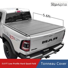 5.7ft Low Profile Hard 4-Fold Tonneau Cover For 09-18 Ram 1500 Classic Body Bed picture
