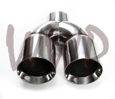 Universal Polished Stainless Weld-On Dual Tip 3