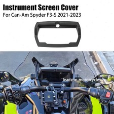 Black Instrument Cover Sun Visor Cover For Can-Am Spyder F3-S 2021-2023 2022 picture