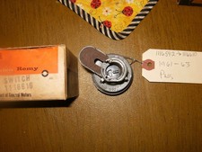 NOS 1961-1963 Chevrolet Impala Ignition Switch in early Delco box picture