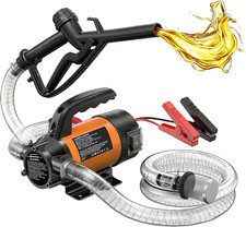 Electric Fuel Pump Kit 12V 15GPM Portable Diesel Transfer picture