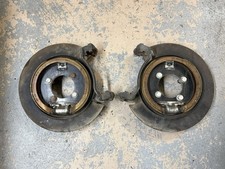 98-04 Chevy S10 Blazer Rear Brake Backing Plates G-Body 7.5 7.65 Rear Disc Swap picture