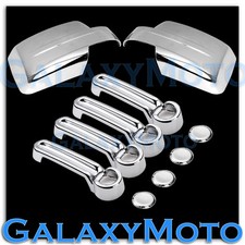 Chrome plated ABS Mirror+4 Door Handle Cover for 2007-2012 DODGE NITRO picture