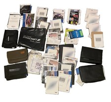 LOT OF MISC CAR & TRUCK OWNERS MANUALS,SUPPLEMENTS AND  CASES 22lbs picture