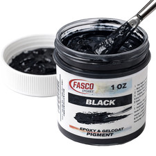 Fasco Epoxies Black Pigment for Gelcoats & Epoxies 1 oz Bottle picture