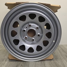 12 Hole Silver 17x8 Steel Factory Wheel  Remanufactured STLGN096U20  picture