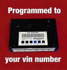 20935349 GM Body Control Module Programmed To Your VIN BCM picture