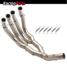 51mm Stainless Steel Front Link Pipe for 2006-2017 2018 2019 2020 Yamaha YZF R6 picture