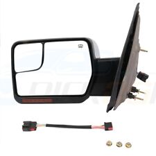 For 07-14 Ford F150 LH Driver Side View Mirror Power Heated Turn Signal Towing picture