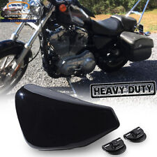 For 04-13 Harley Sportster 1200 883 XL883 XL1200 Left Side Battery Cover Black picture