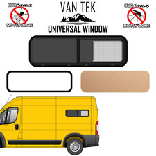 Ram ProMaster 1033L Driver Side HALF Sliding Bunk Window 34 x 11″ +FLY SCREEN picture